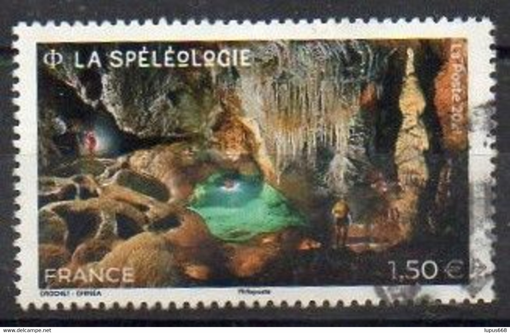 Frankreich 2021 MiNr. 7964  O/ Used ;  Speleologie/ Höhlenforschung - Gebruikt