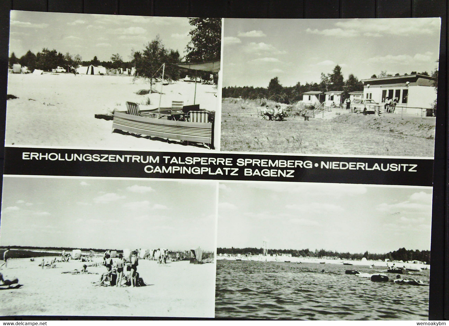 DDR AK Vom Erhohlungszentrum Talsperre Spremberg/Bagenz Niederlausitz Mit 10 Pf Plauener Spitze Vom 29.6.76 Knr: 1963 - Spremberg