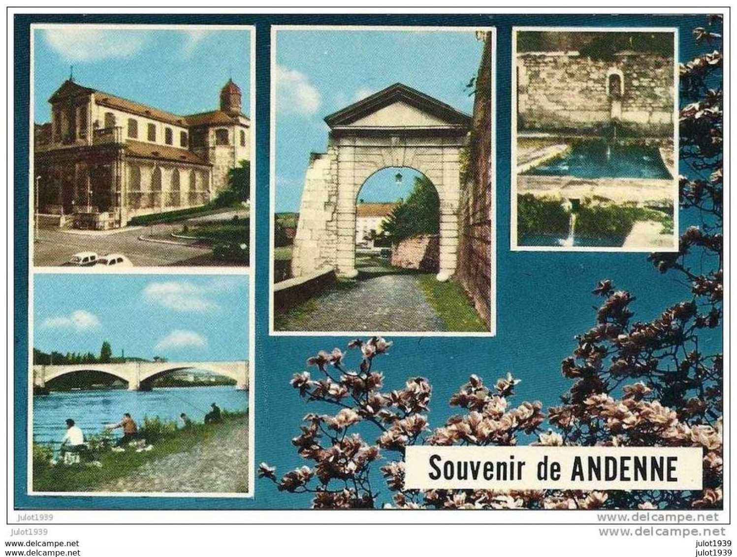 ANDENNE ..-- LOT De 7 Cartes Semi-modernes De ANDENNE . Très Petit Prix . - Andenne