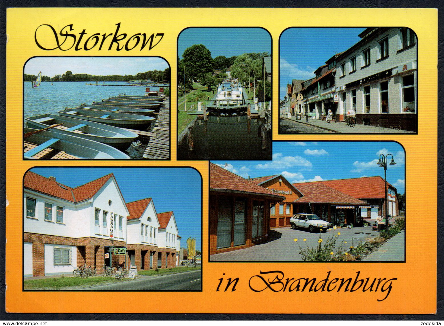 F5051 - Storkow - Qualitätskarte Verlag Bild Und Heimat Reichenbach - Storkow