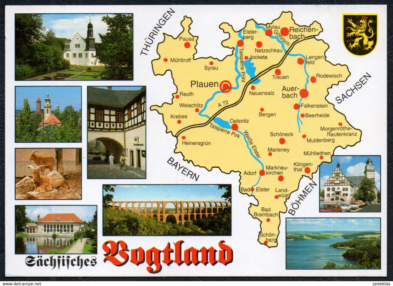 F5062 - Vogtland - Qualitätskarte Verlag Bild Und Heimat Reichenbach - Vogtland