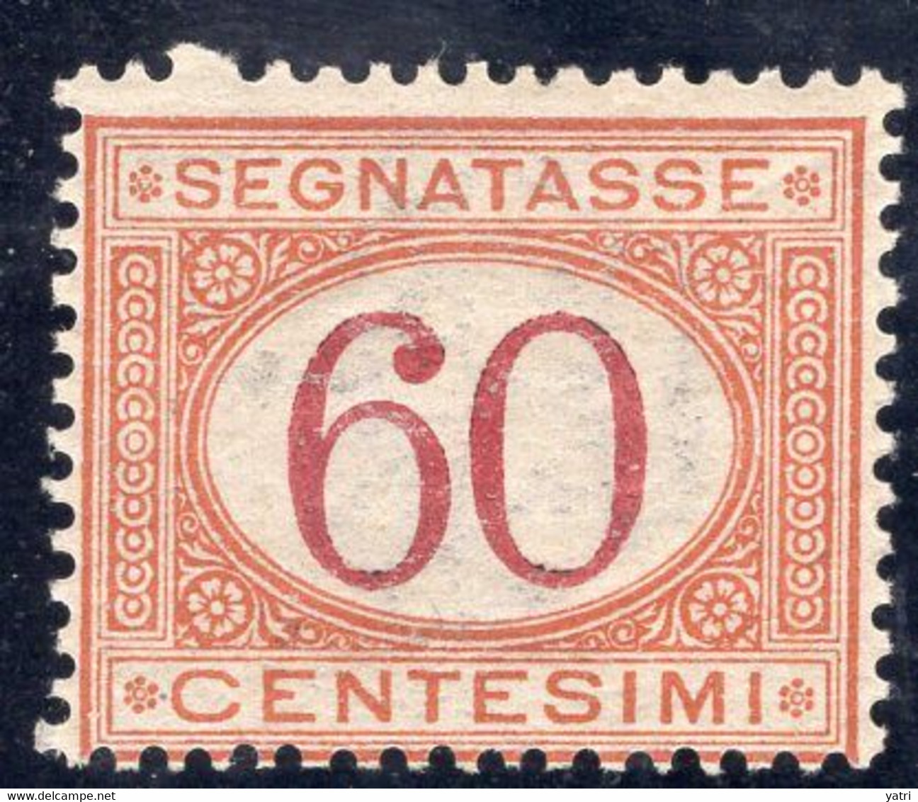 Regno D'Italia (1890) - Segnatasse, 60 Cent. ** - Taxe