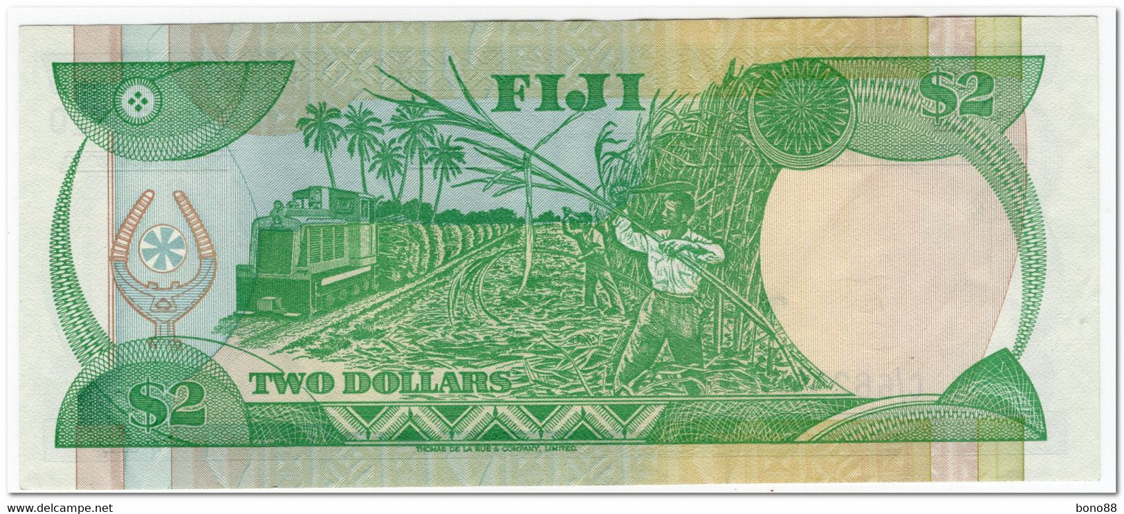 FIJI,2 DOLLARS,1983,P.82,VF-XF - Fiji