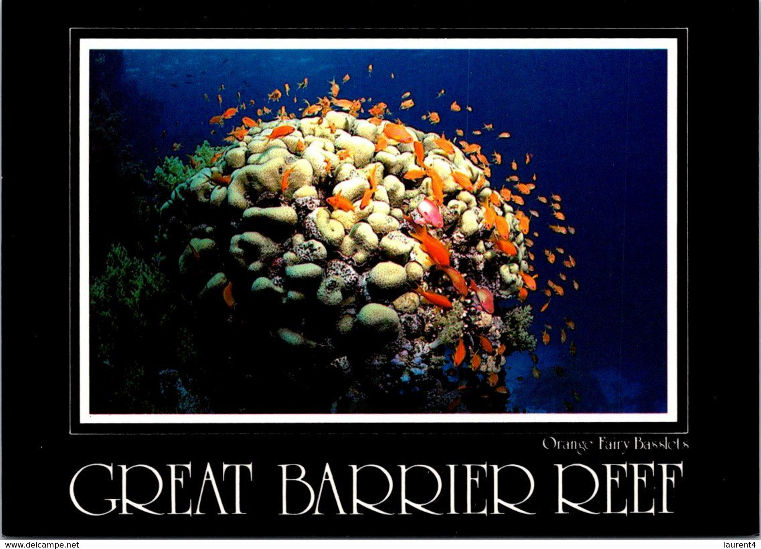 (1 E 29) Australia - QLD - Great Barrier Reef (2 Cards) UNESCO - Great Barrier Reef