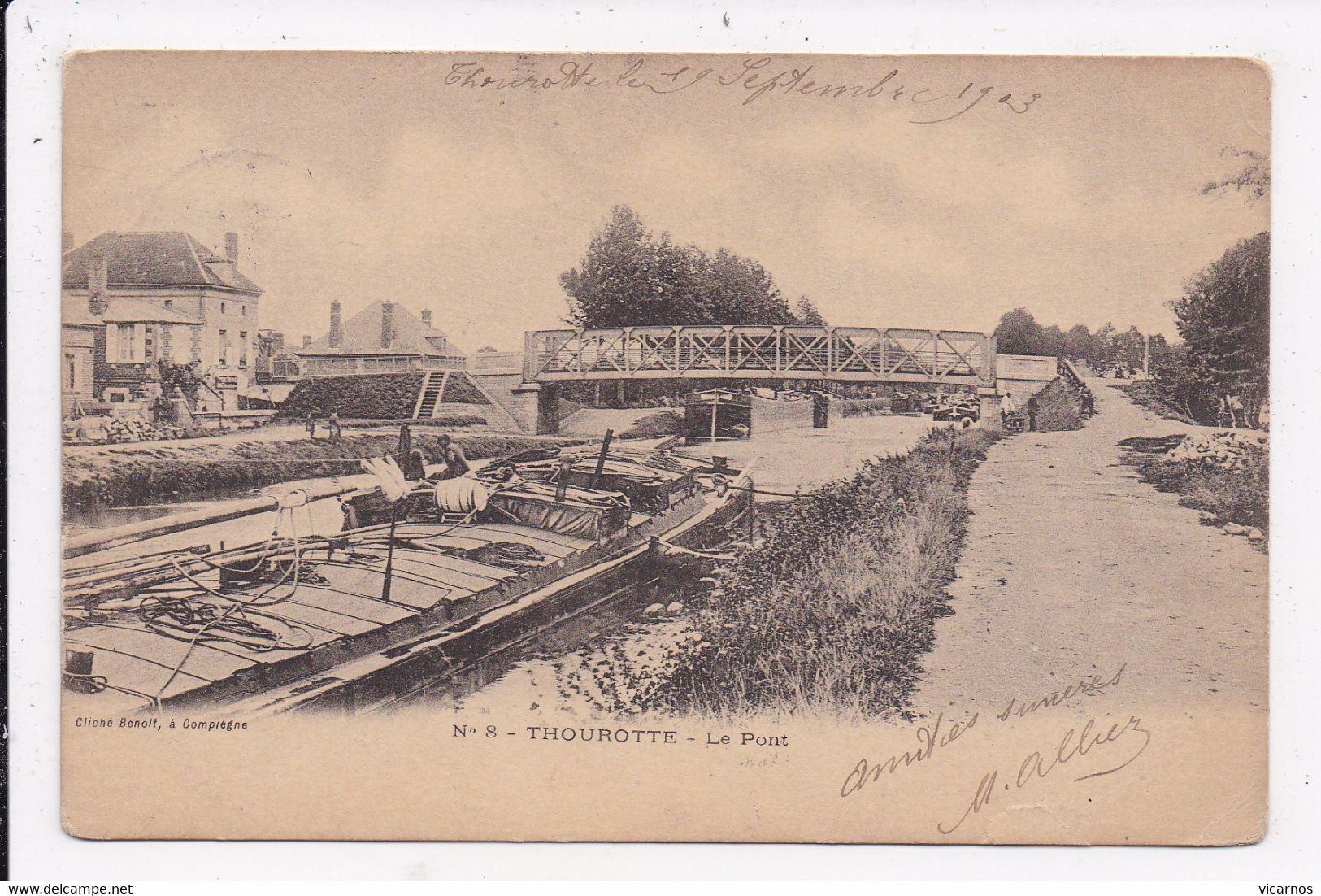 CP 60 THOUROTTE Le Pont - Thourotte