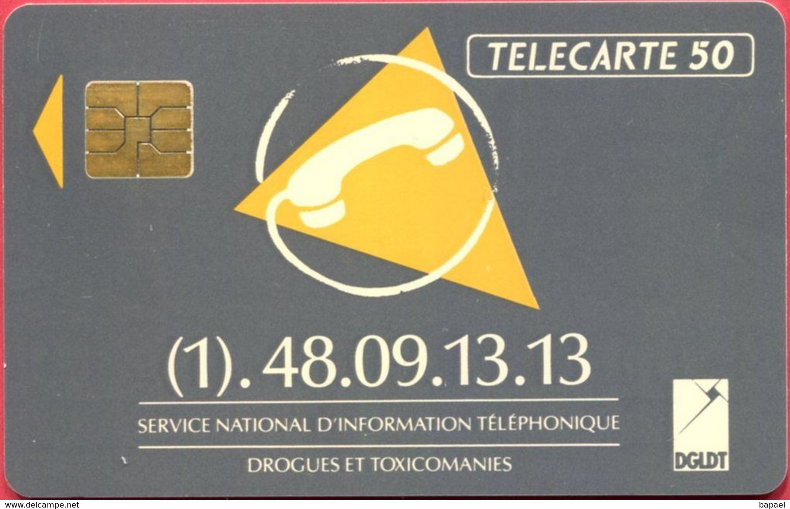 Télécarte Réf Pho 0163 (1991) - Thème Chiffres - Téléphone (Recto-Verso) - Opérateurs Télécom