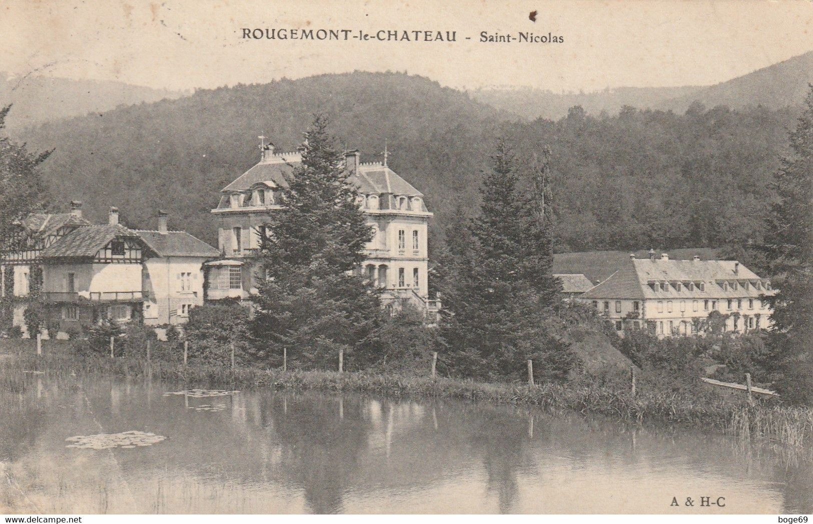 (VIL) VOSGES , ROUGEMONT LE CHATEAU , Saint Nicolas - Grandvillars