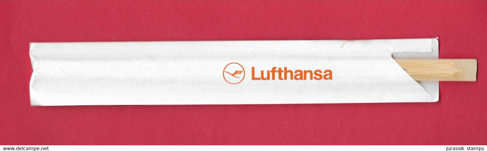 Germany Lufthansa - UNUSED CHOPSTICKS - Cubertería