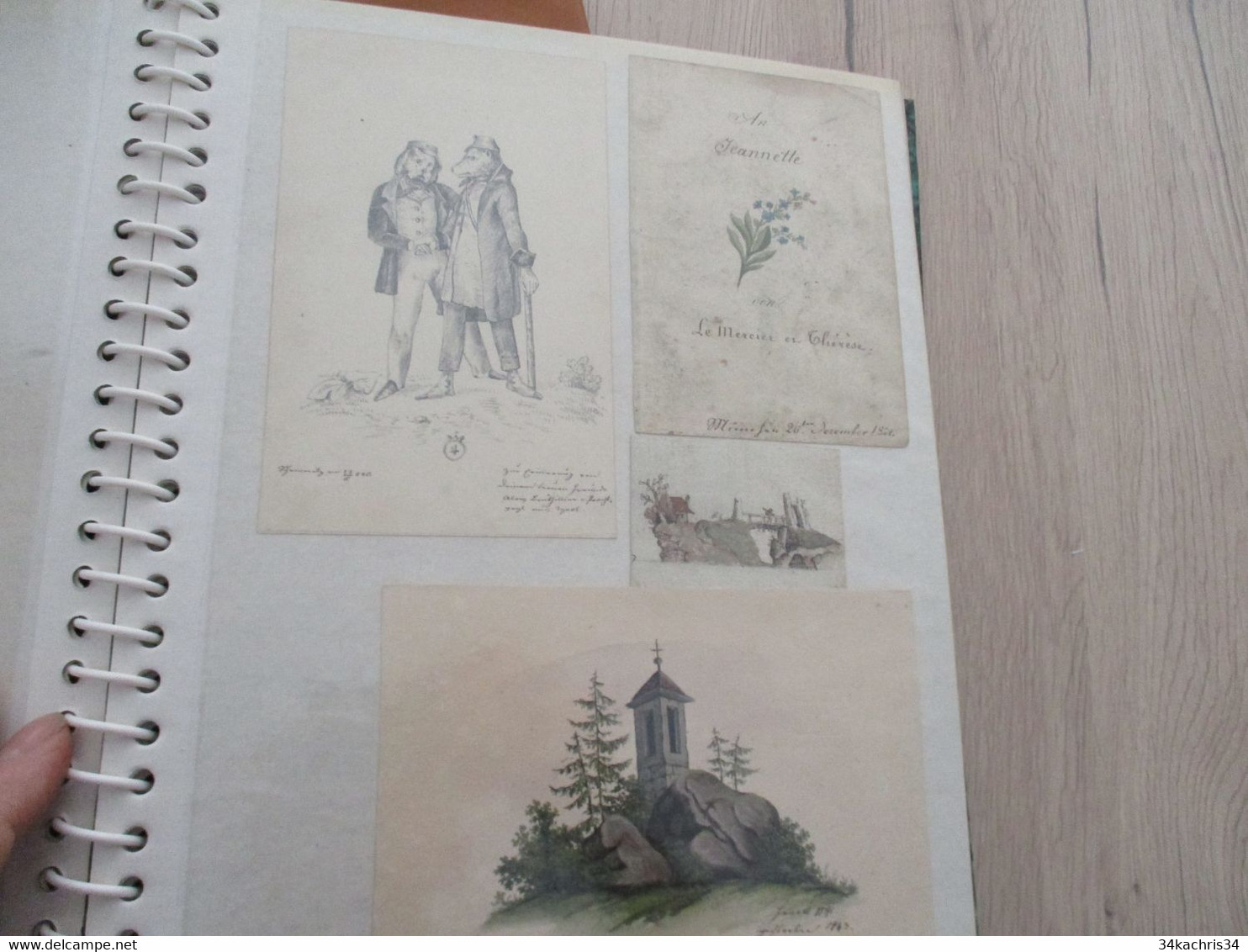 Autriche Ostria Slazburg Salsbourg Accumulation De Famille  + De Documents 140 Manuscrits Dessins Originaux Autographes - Ohne Zuordnung