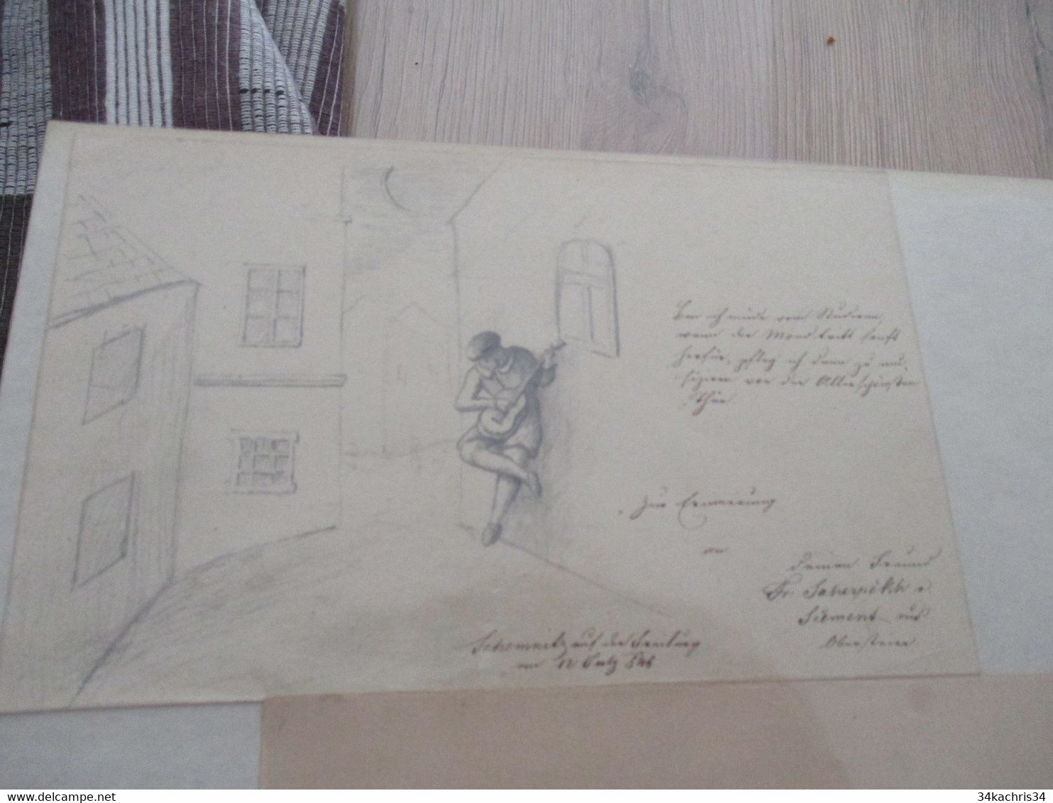 Autriche Ostria Slazburg Salsbourg accumulation de famille  + de documents 140 manuscrits dessins originaux autographes