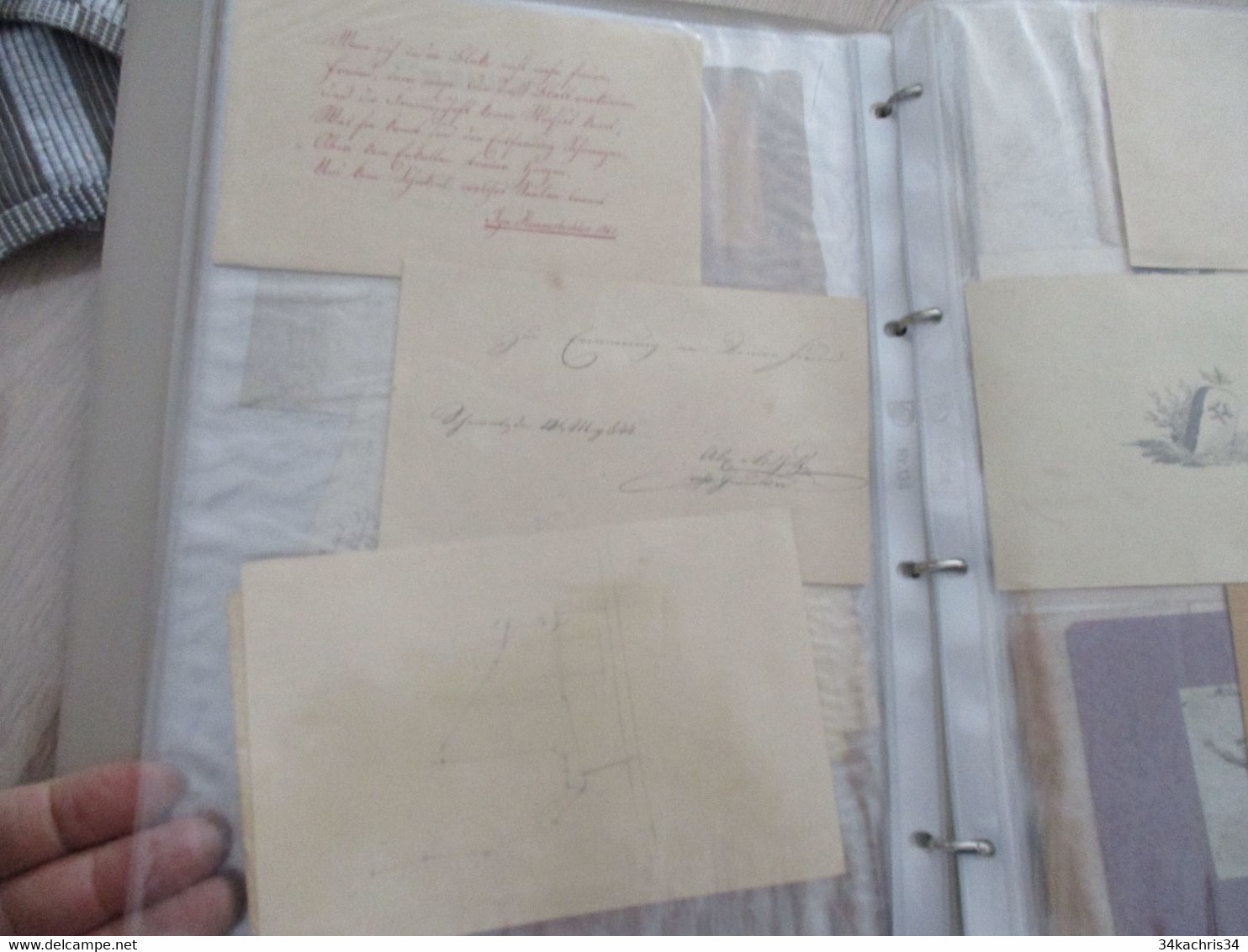 Autriche Ostria Slazburg Salsbourg accumulation de famille  + de documents 140 manuscrits dessins originaux autographes