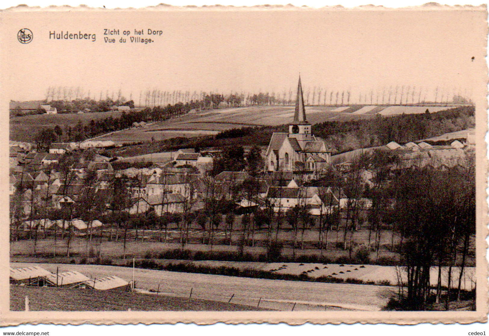 HULDENBERG  VUE DU VILLAGE - Huldenberg