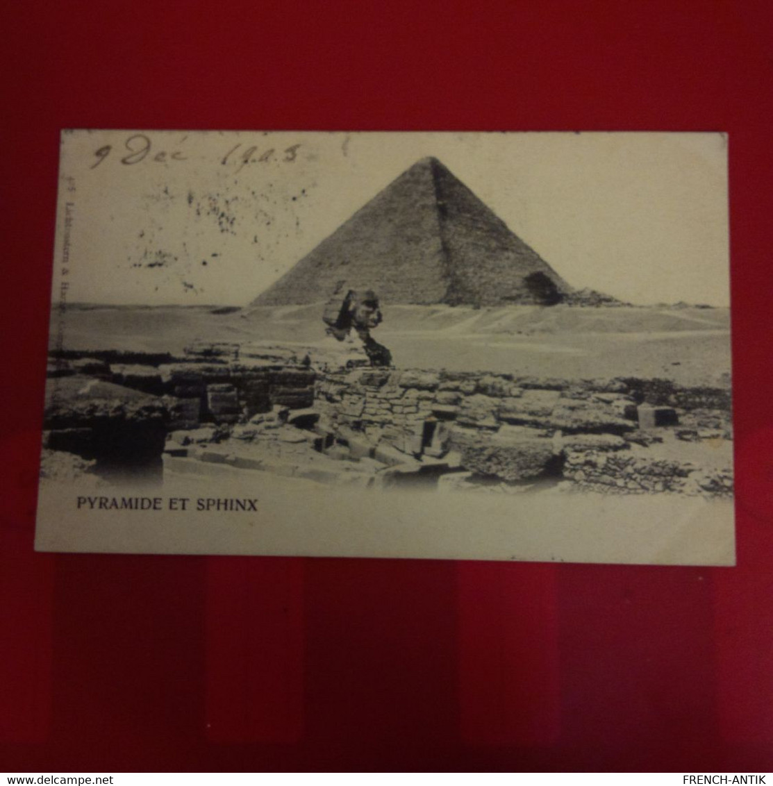 CARTE MAXIMUM PYRAMIDE ET SPHINX - Piramiden