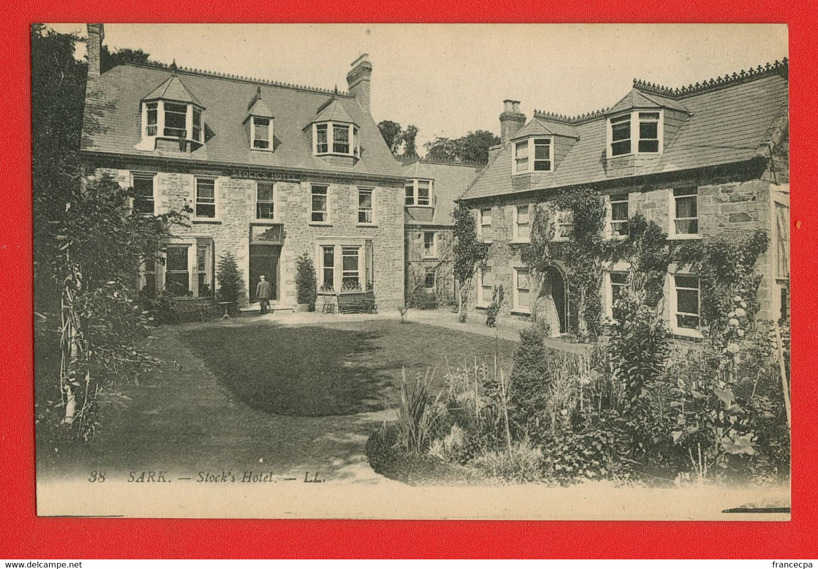 005219 - ROYAUME-UNI - ILE DE SARK - STOCK'S Hôtel - Sark