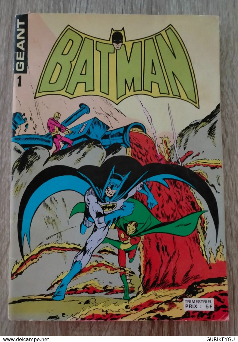 BATMAN Géant N°1 CASSIUS CLAY Boxe Sagedition  EO 1979 BIEN +++ - Batman