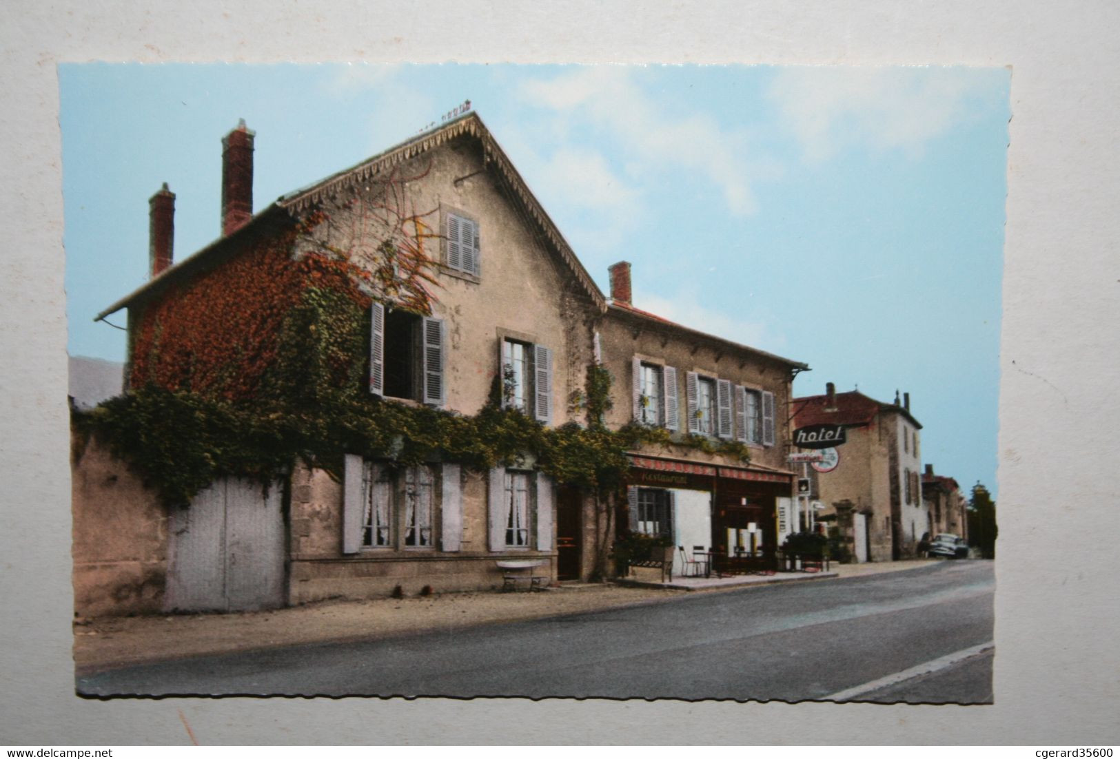 63 : Veyre - Route Nationale  9 - Clermont Ferrand - Issoire - Hôtel Restaurant Théophile Montel ( Au Dos Facture 1966 ) - Veyre Monton