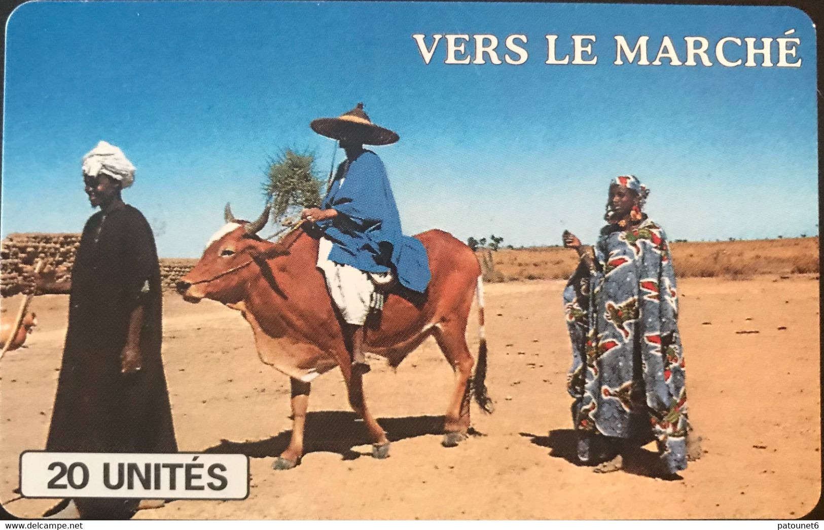 MALI  -  Phonecard  -  SOTELMA  -  SC 7  -  Vers Le Marché -  10 Unités - Mali