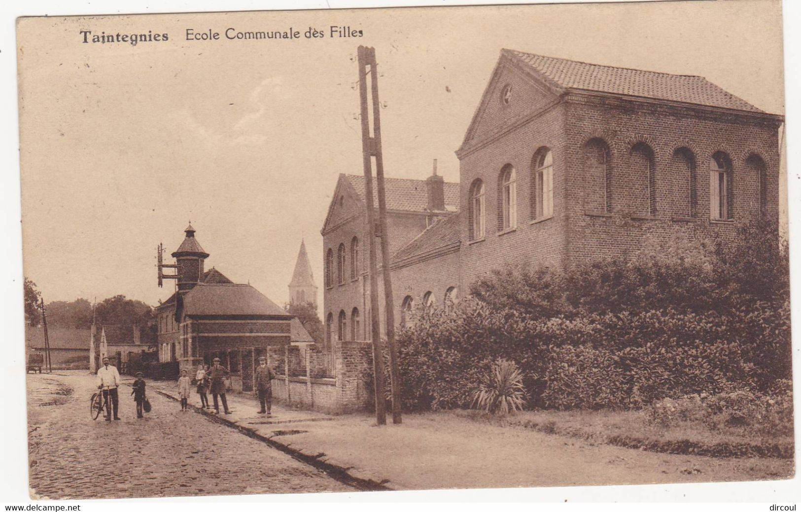 49227  Taintegnies  école  Communale  Des Filles - Rumes