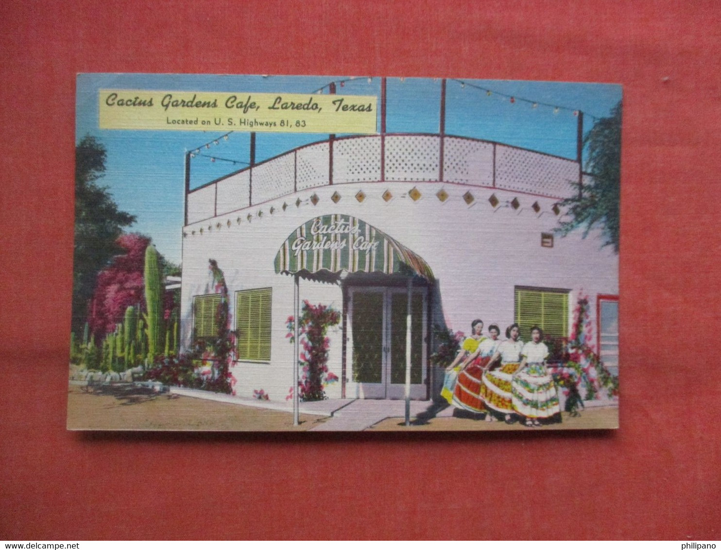 Cactus Gardens Cafe.   Laredo - Texas   Ref 5367 - Laredo