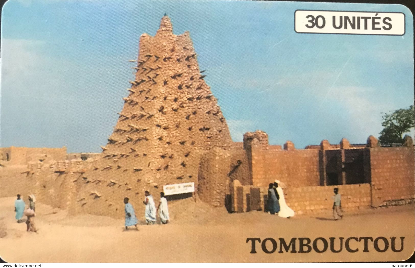 MALI  -  Phonecard  -  SOTELMA  -  SC 7  -  TOMBOUCTOU  -  30 Unités - Mali