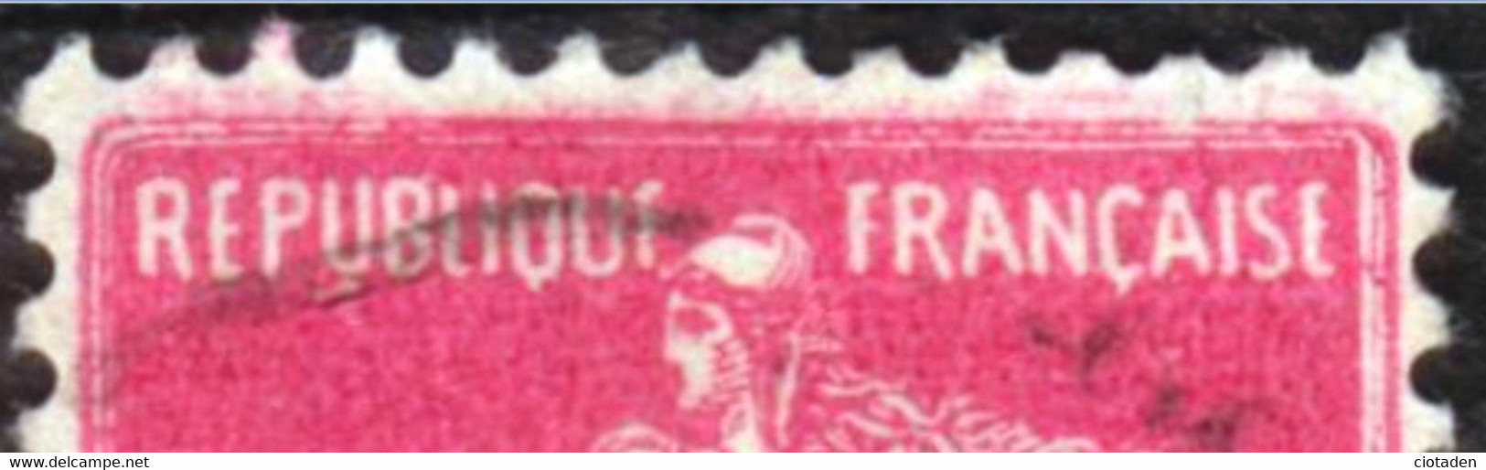 Semeuse - 1932 - 5C Rose - YT 278B  - Variété - Used Stamps