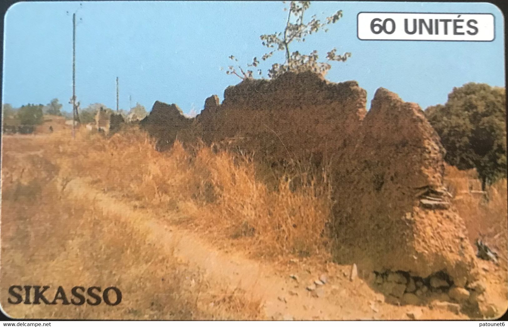 MALI  -  Phonecard  -  SOTELMA  -  SC 7  -  SIKASSO  -  60 Unités - Malí