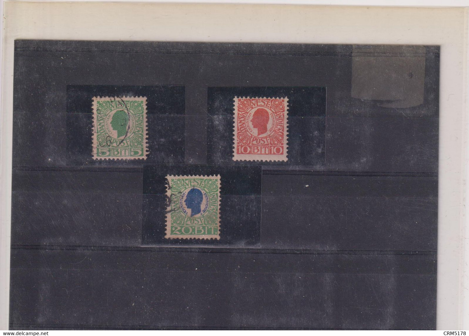 ANTILLES DANOISES-  TP N°27/29 -- OB  ET 1 NEUF  1905 - Unused Stamps