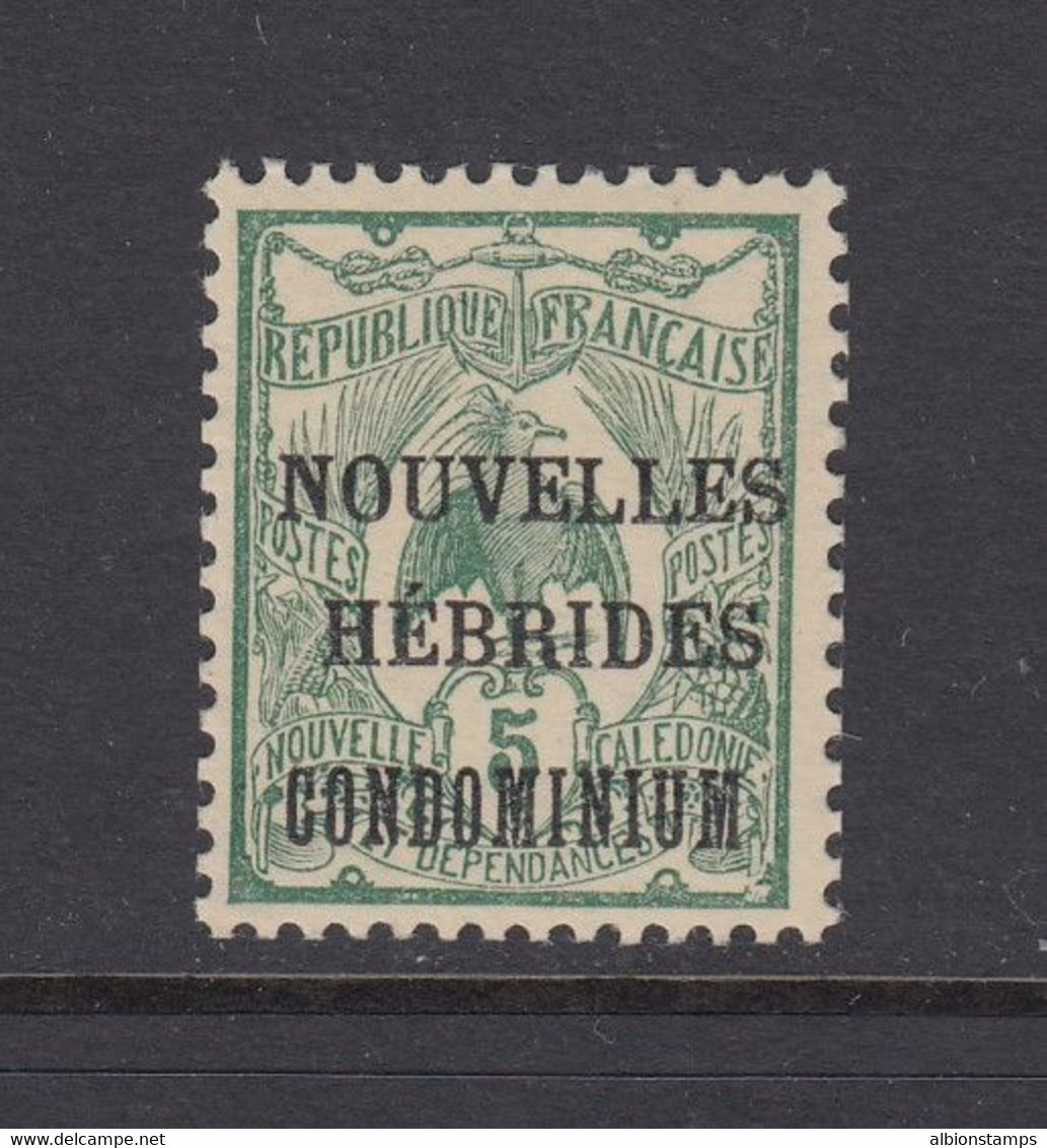 New Hebrides (French), Scott 6 (Yvert 15), MLH - Unused Stamps