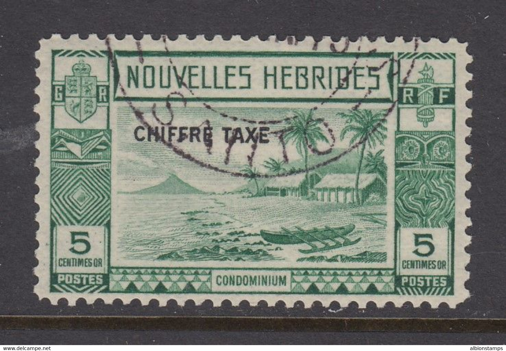 New Hebrides (French), Scott J6 (Yvert TT11), Used - Used Stamps