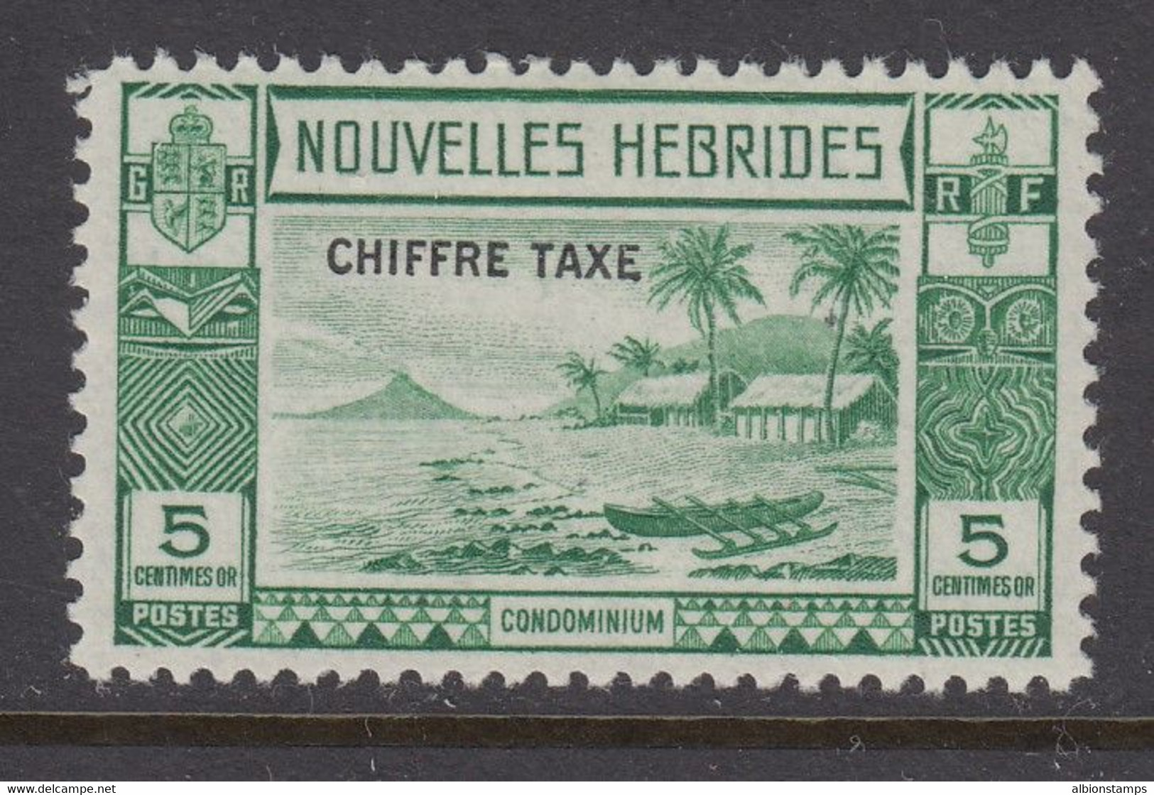 New Hebrides (French), Scott J6 (Yvert TT11), MHR - Neufs