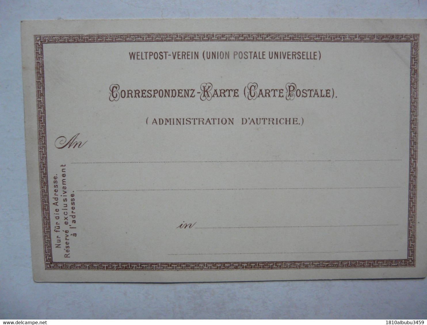 CARTE POSTALE LITHO - AUTRICHE : Gruss Aus LAIBACH - Other & Unclassified