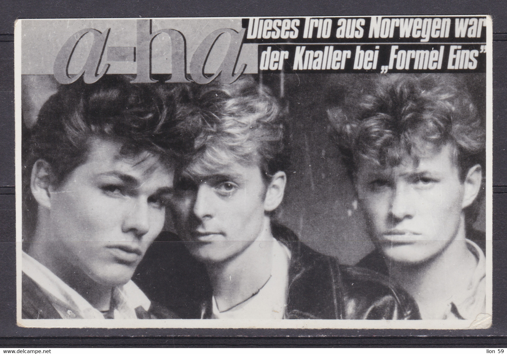 272859 / A-ha Is A Norwegian Synth-pop Band Formed In Oslo In 1982. Founded By Paul Waaktaar-Savoy, Photo - Fotos