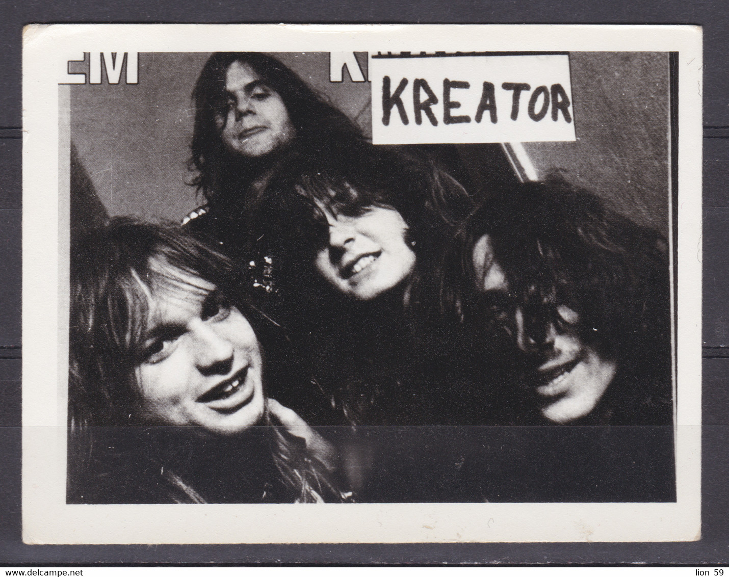 272873 / Kreator -  German Thrash Metal Band From Essen, Formed In 1982 Vocalist  Rhythm Guitarist Miland "Mille" Photo - Photographs