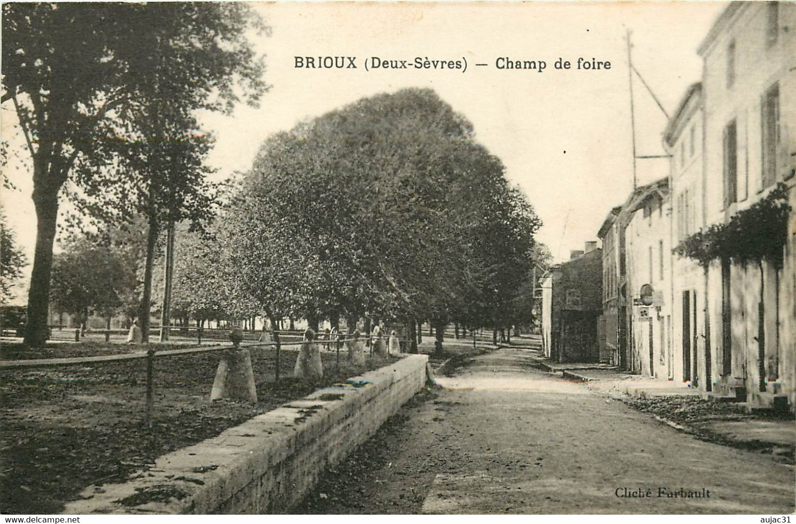 Dép 79 - Brioux Sur Boutonne - Champ De Foire - Bon état - Brioux Sur Boutonne