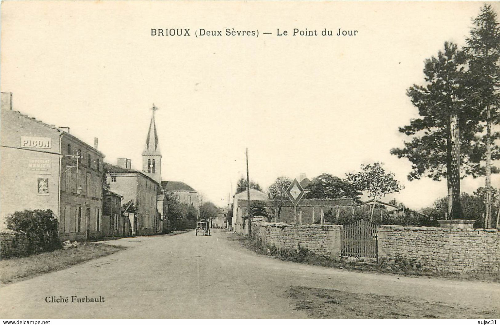 Dép 79 - Brioux Sur Boutonne - Le Point Du Jour - Bon état - Brioux Sur Boutonne