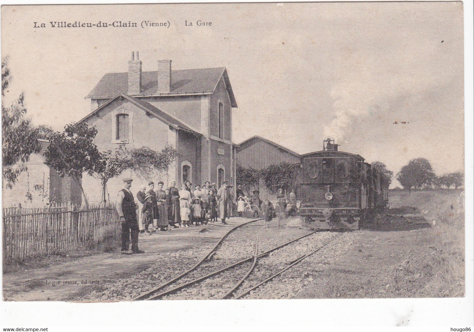 La Villedieu Du Clain, La Gare - La Villedieu Du Clain