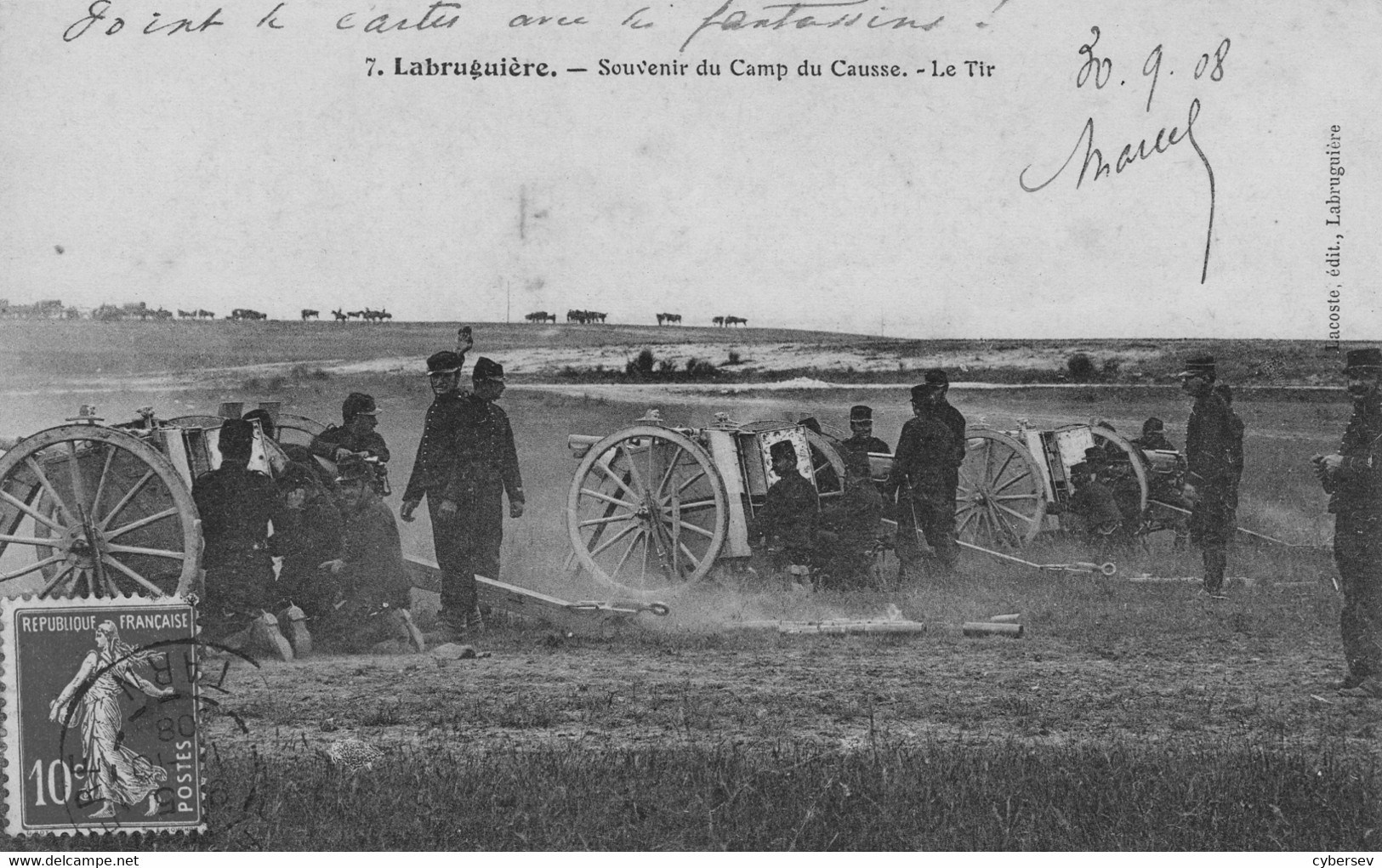 LABRUGUIERE -Souvenir Du Camp Du Causse - Le Tir - Labruguière