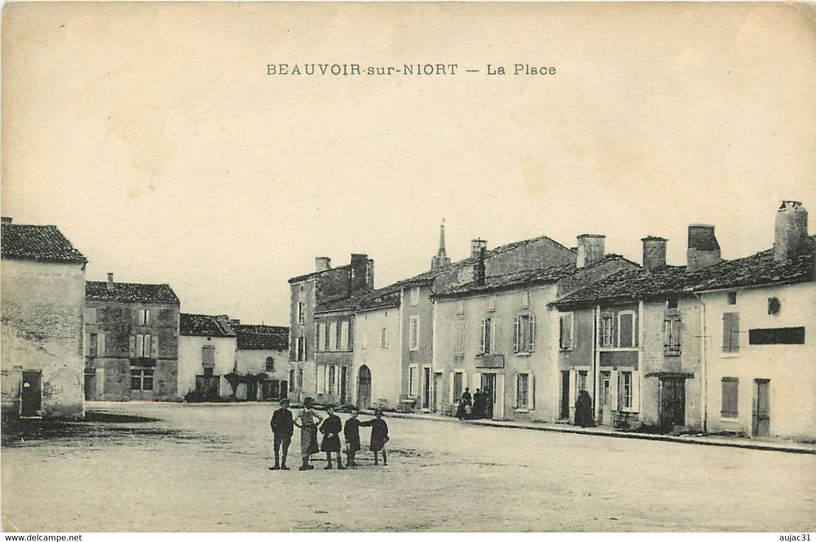 Dép 79 - Beauvoir Sur Niort - La Place - état - Beauvoir Sur Niort