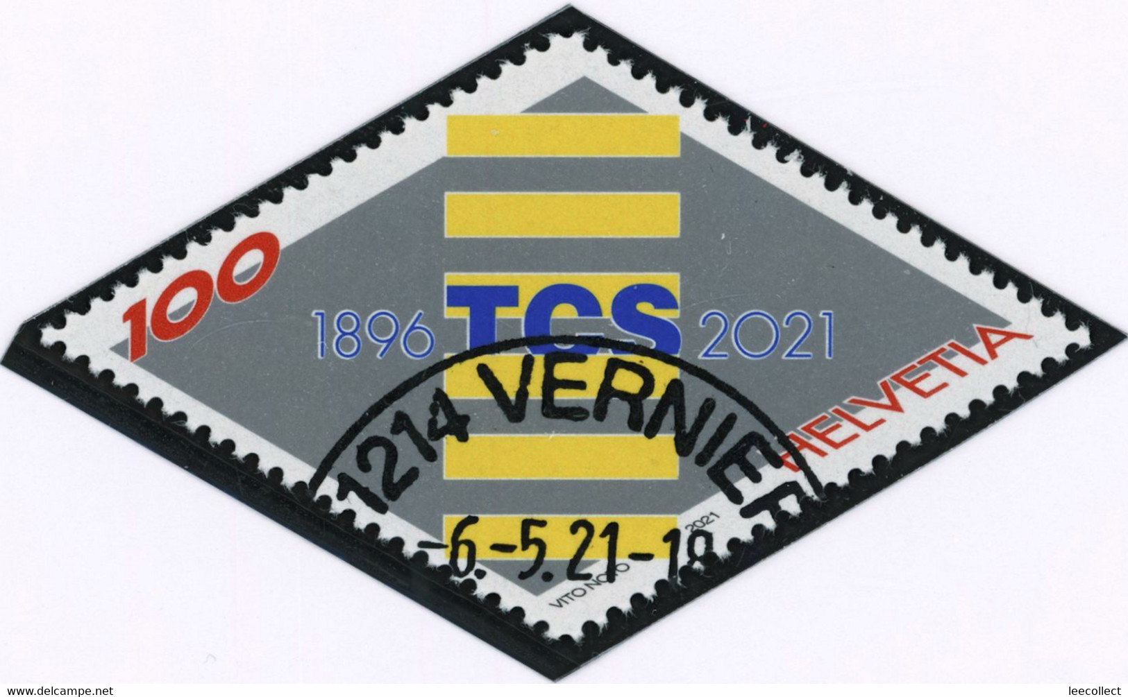 Suisse - 2021 - TCS - Ersttag Stempel ET - Usati