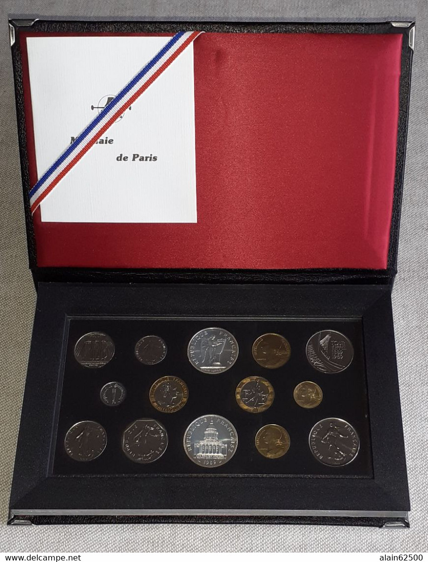 COFFRET FDC 1989 - BU, BE & Münzkassetten