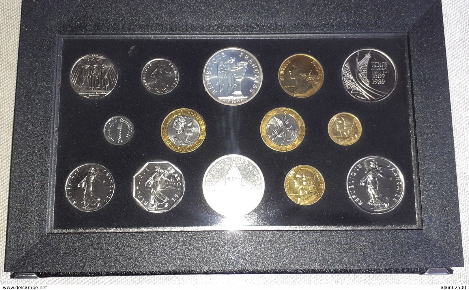 COFFRET FDC 1989 - BU, BE & Münzkassetten