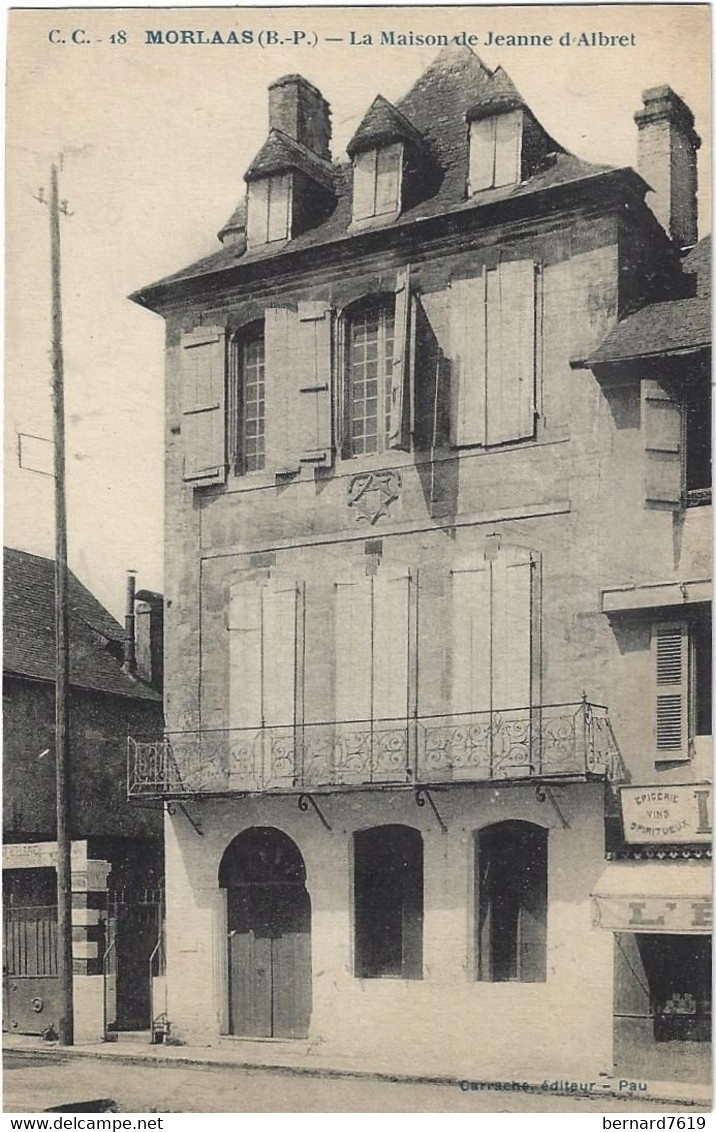 64  Morlaas -   La Maison De Jeanne D'albret - Morlaas