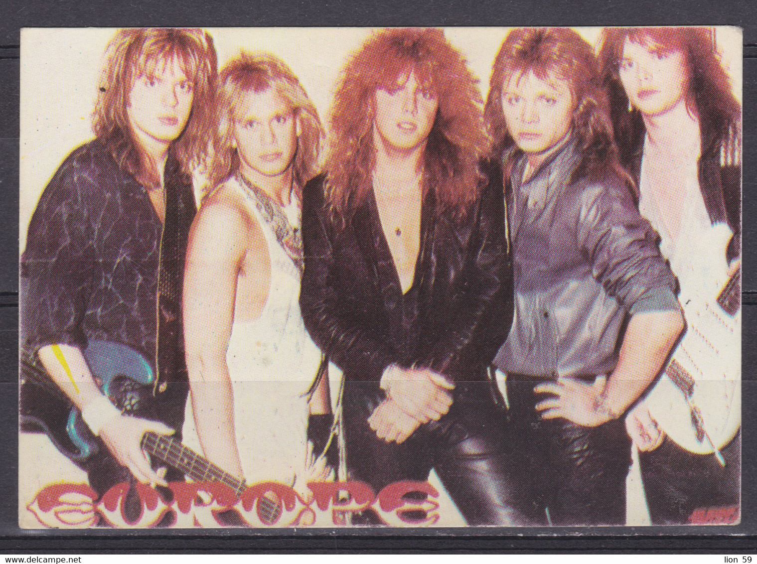 272888 / Europe (band) - Swedish Rock Band Formed In Upplands Väsby, Sweden In 1979, By Frontman Joey Tempest Photo - Photos