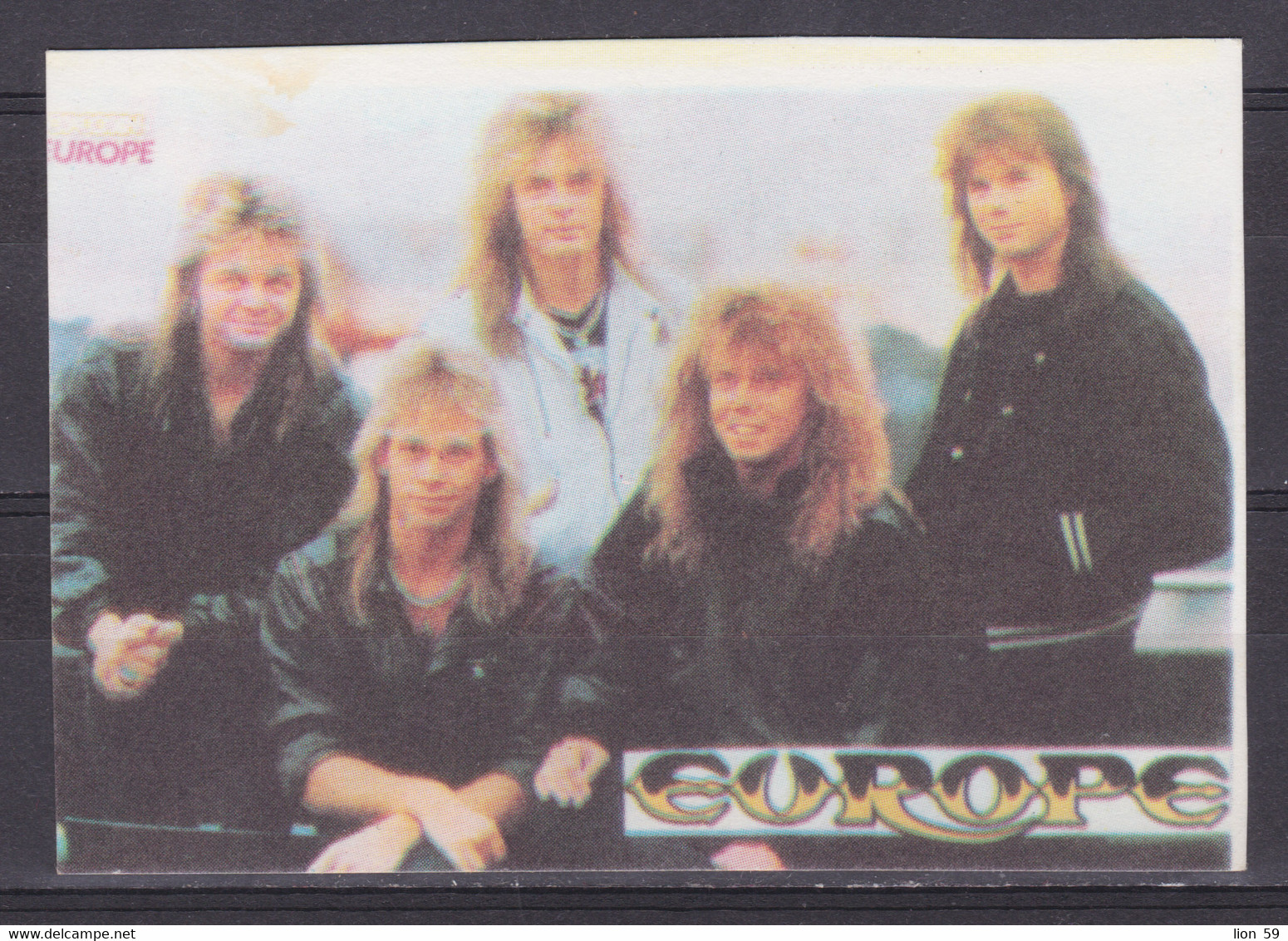 272892 / Europe (band) - Swedish Rock Band Formed In Upplands Väsby, Sweden In 1979, By Frontman Joey Tempest Photo - Fotos