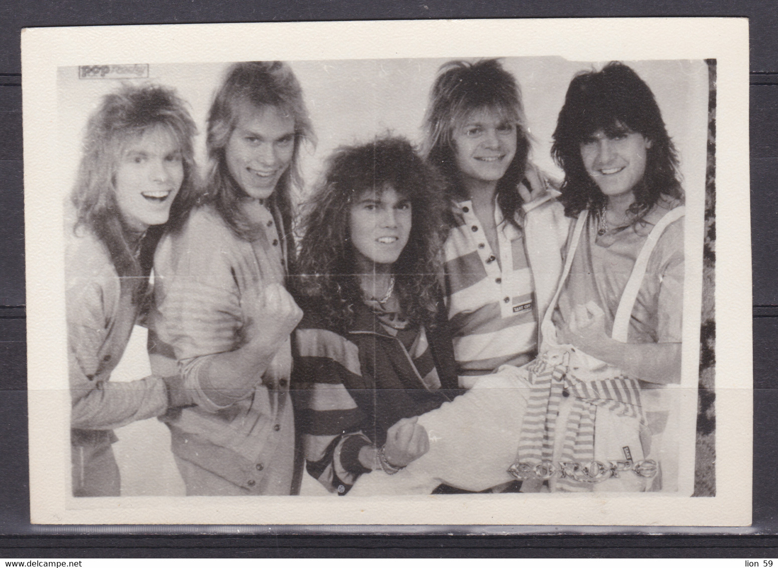 272896 / Europe (band) - Swedish Rock Band Formed In Upplands Väsby, Sweden In 1979, By Frontman Joey Tempest Photo - Foto