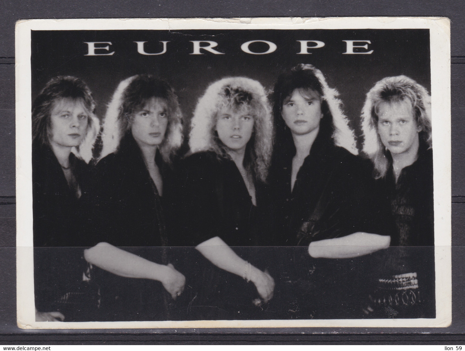 272897 / Europe (band) - Swedish Rock Band Formed In Upplands Väsby, Sweden In 1979, By Frontman Joey Tempest Photo - Foto