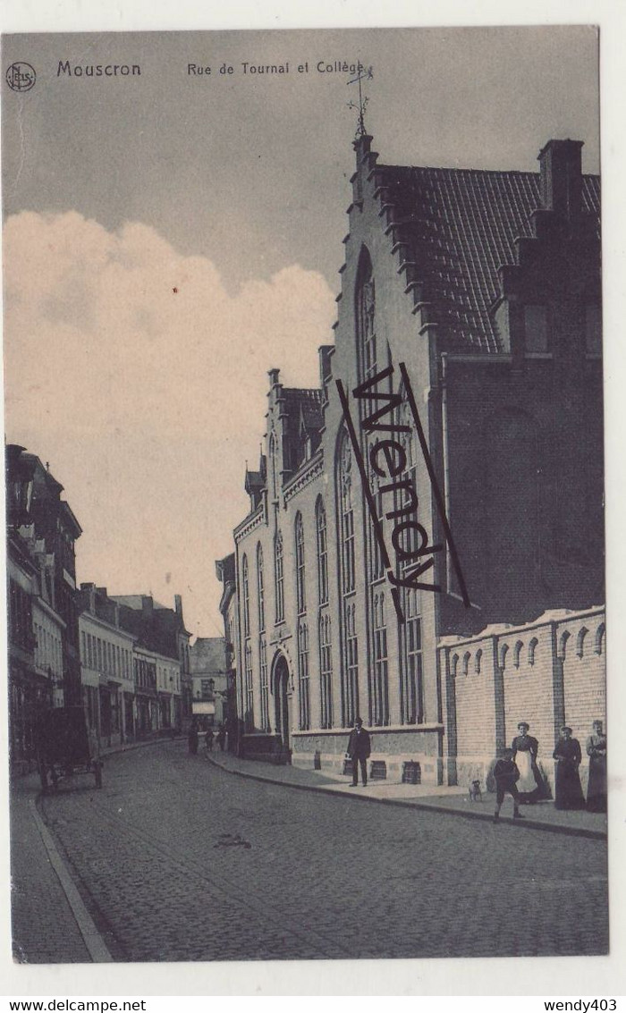 Mouscron (Rue De Tournai Et Collège - Bleu) Nels - Mouscron - Moeskroen