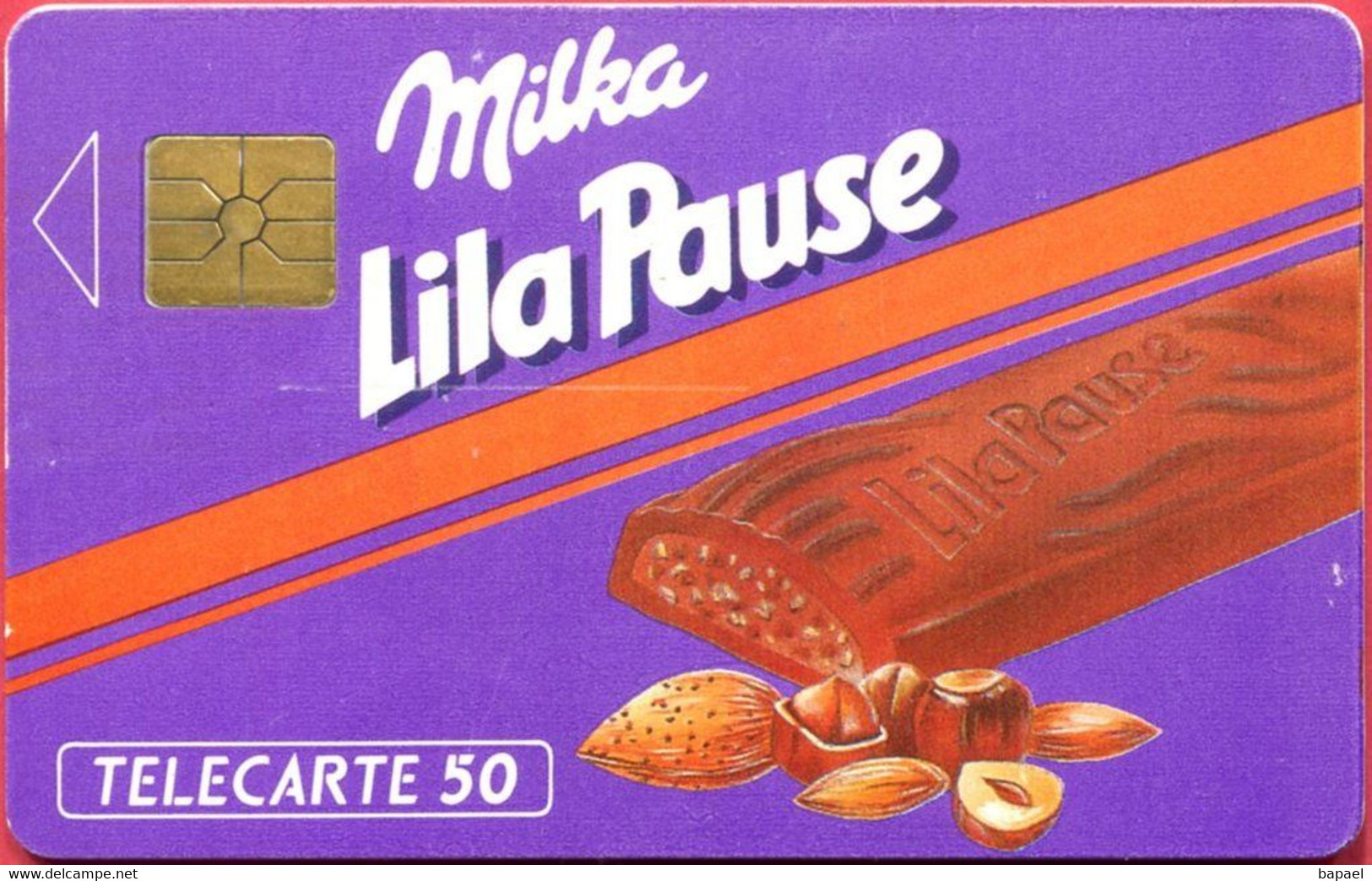 Télécarte Réf Pho 0127 (1990) - Thème Aliment - Douceurs Milka (Recto-Verso) (AA) - Alimentation