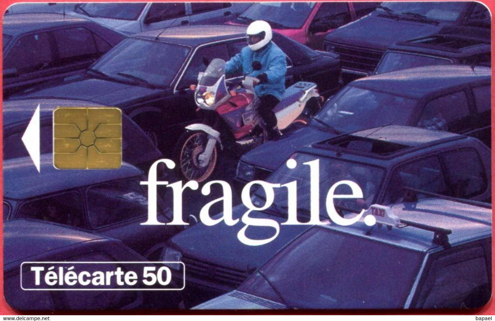 Télécarte Réf Pho 0582 (1995) - Thème Motos - Voitures (Recto-Verso) - Motorräder