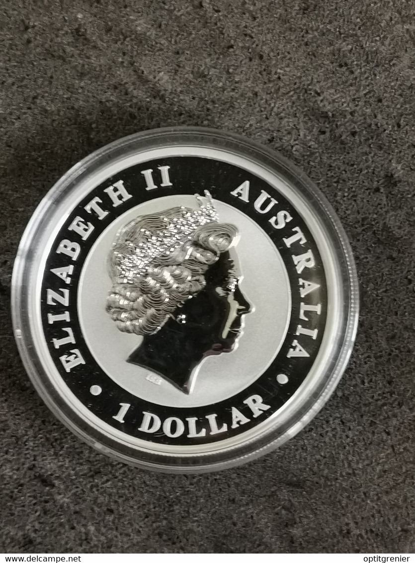 1 DOLLAR ARGENT KOALA 2015 ELISABETH II / AUSTRALIE / AVEC CERTIFICAT / 1 OZ 999 SILVER AUSTRALIA / SOUS CAPSULE - Autres & Non Classés